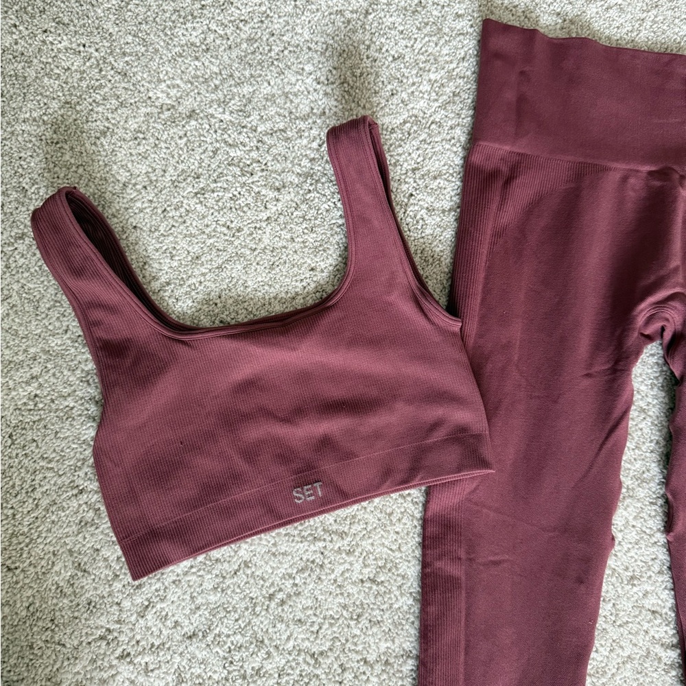 Set active sculpt flex set bra and leggings